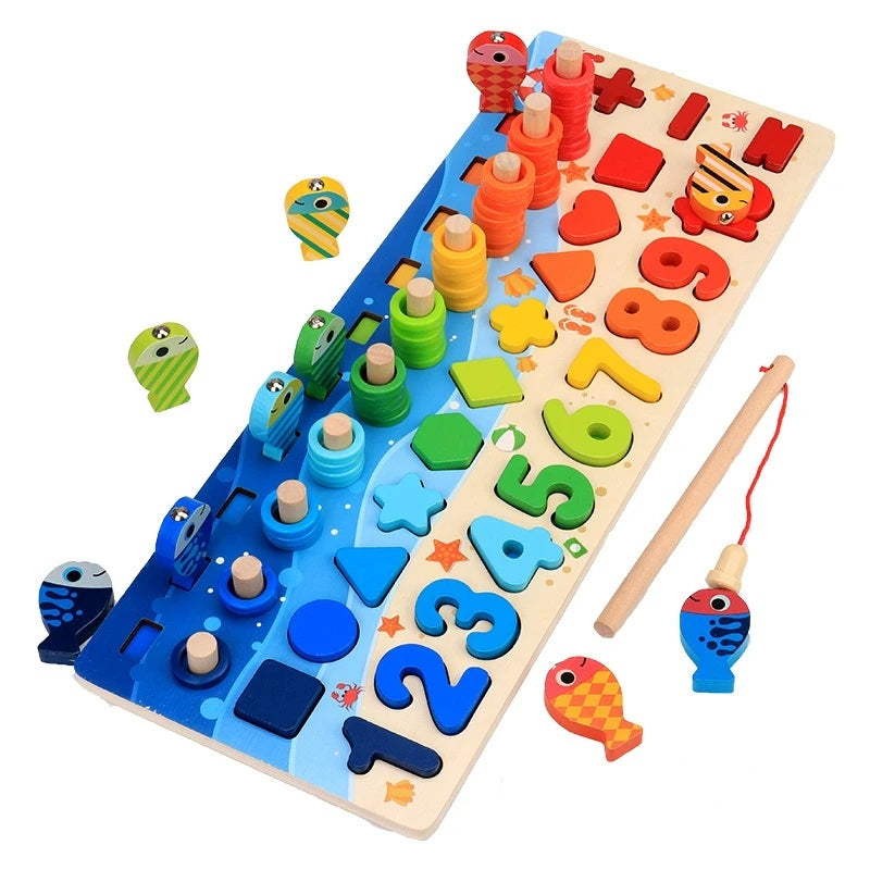 Montessori Fishing Puzzle